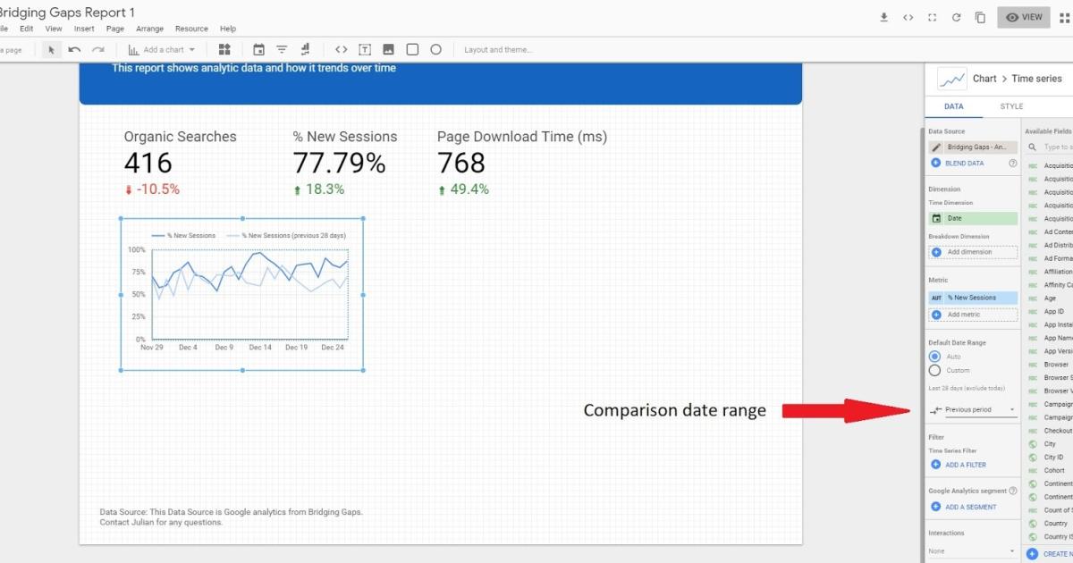 Thêm dữ liệu và báo cáo